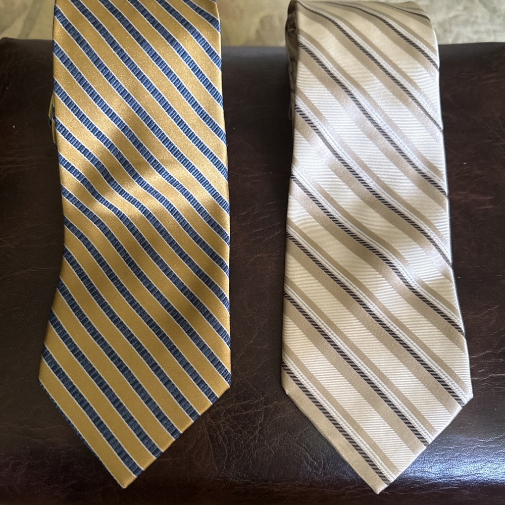 Jos A Banks Signature Collection Vintage Silk Ties 1 Made In Italy (2)
